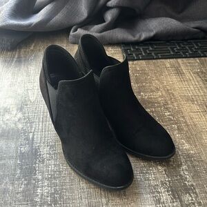 Y Not? Black Heeled Kirsten Ankle Boots